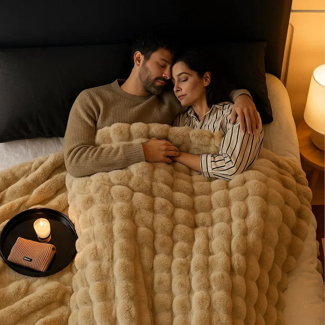 All-Season Blanket with Elegant Design - Image 5