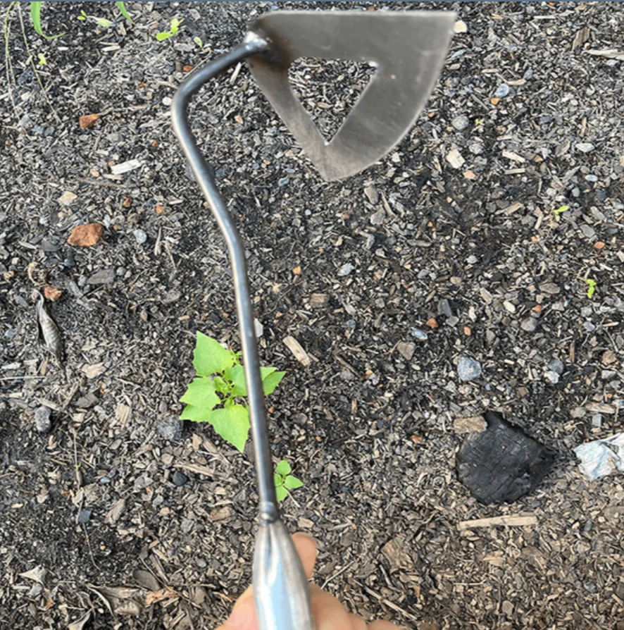 All Steel Hollow Hoe For Gardening - Image 2