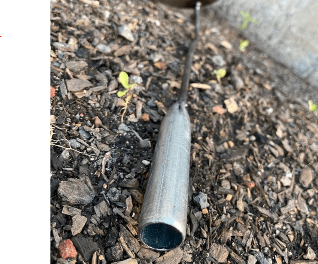 All Steel Hollow Hoe For Gardening - Image 4