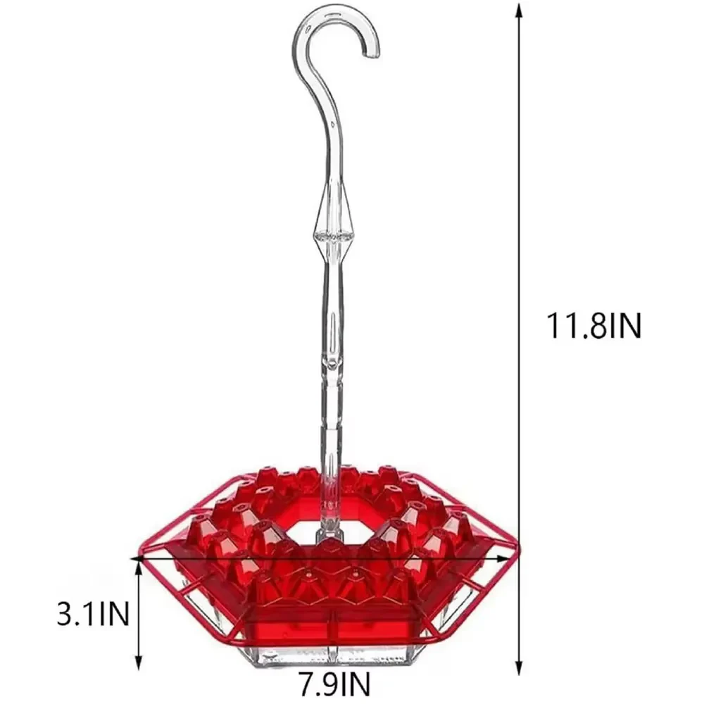 Ant Proof Hummingbird Feeder Outdoor Hanging Perch - Image 6
