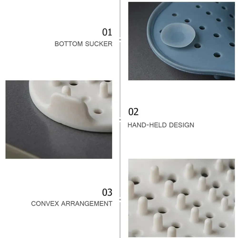 Anti Blocking Spiral Shower Drain Hair Catcher - Image 2