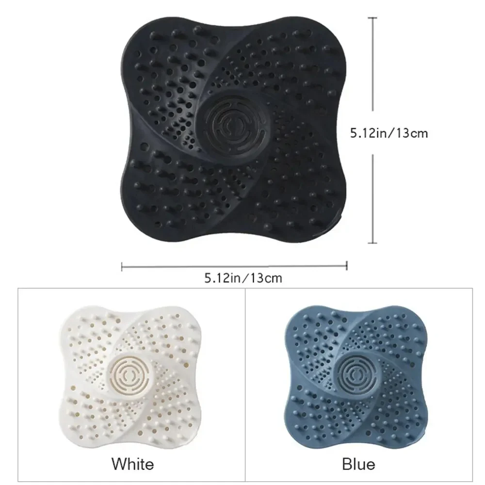 Anti Blocking Spiral Shower Drain Hair Catcher - Image 6