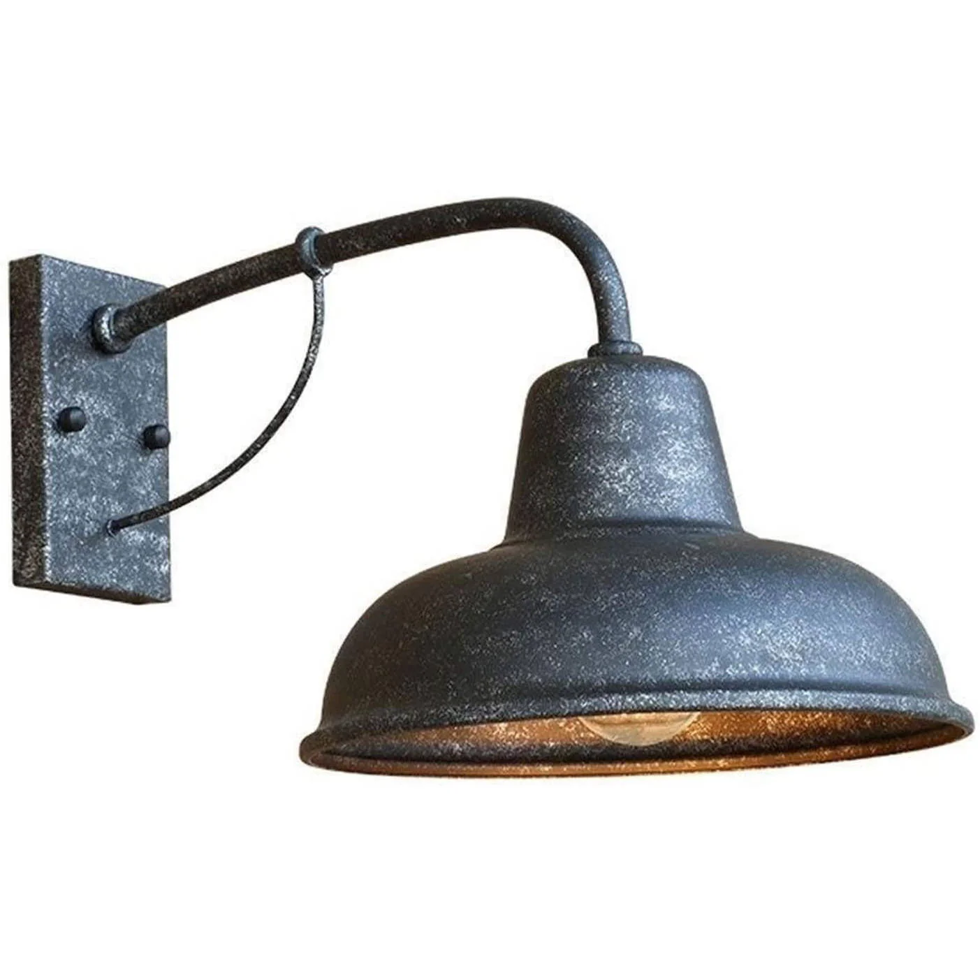 Antique Vintage Barn Light - Image 2