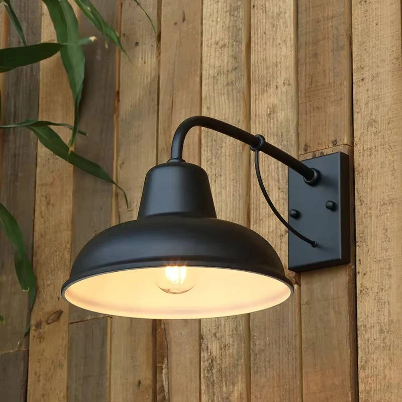 Antique Vintage Barn Light - Image 4