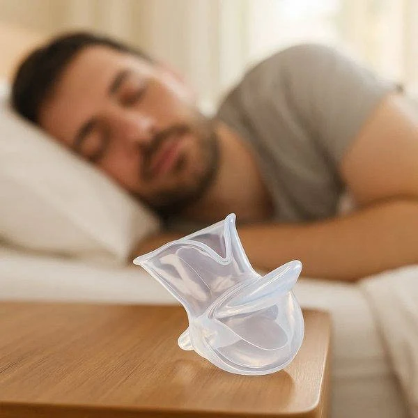 Sleep Apnea Tongue Retainer, Non-Invasive Snoring Relief Aid - Image 2