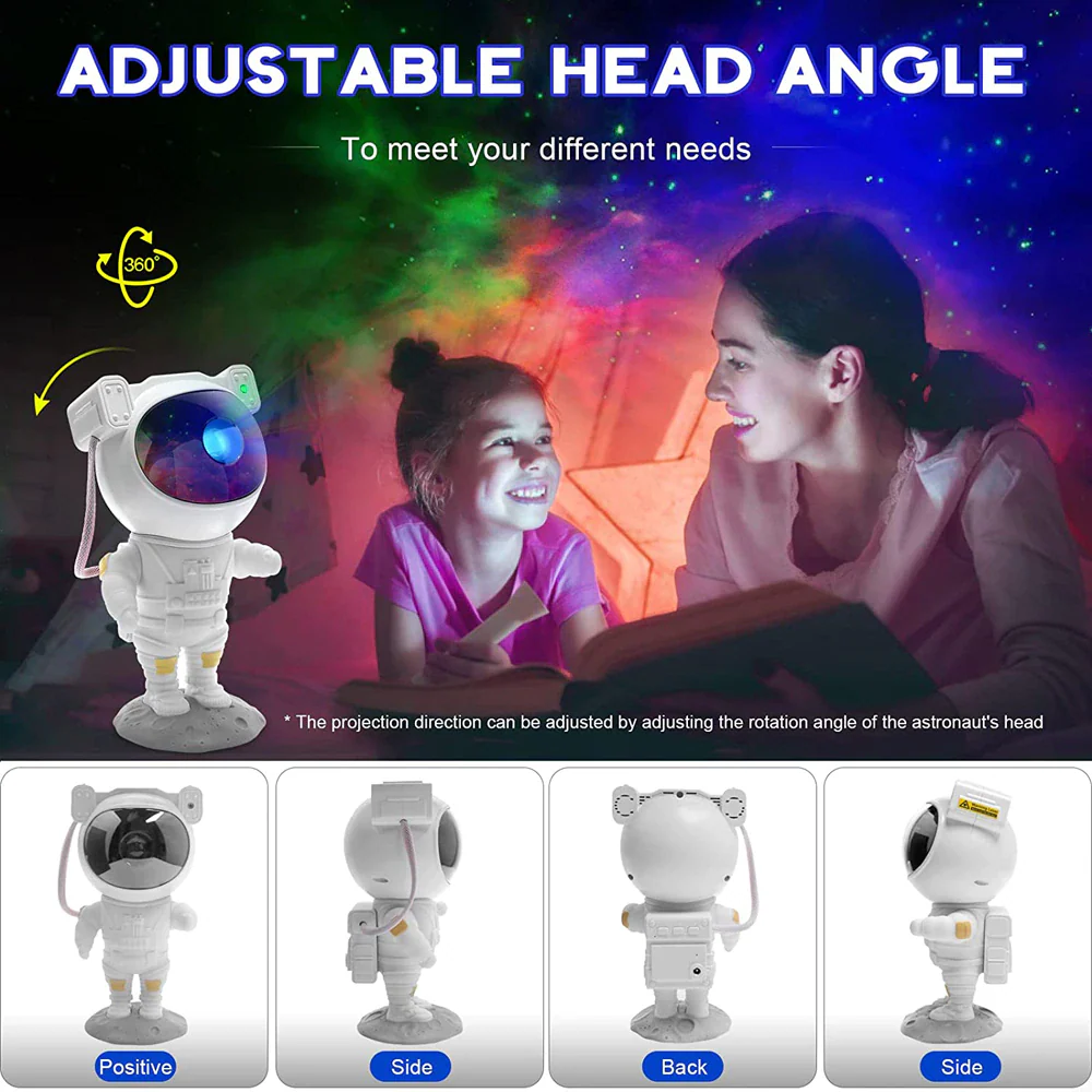Astronaut Projector Galaxy Starry Sky Night Light - Image 3
