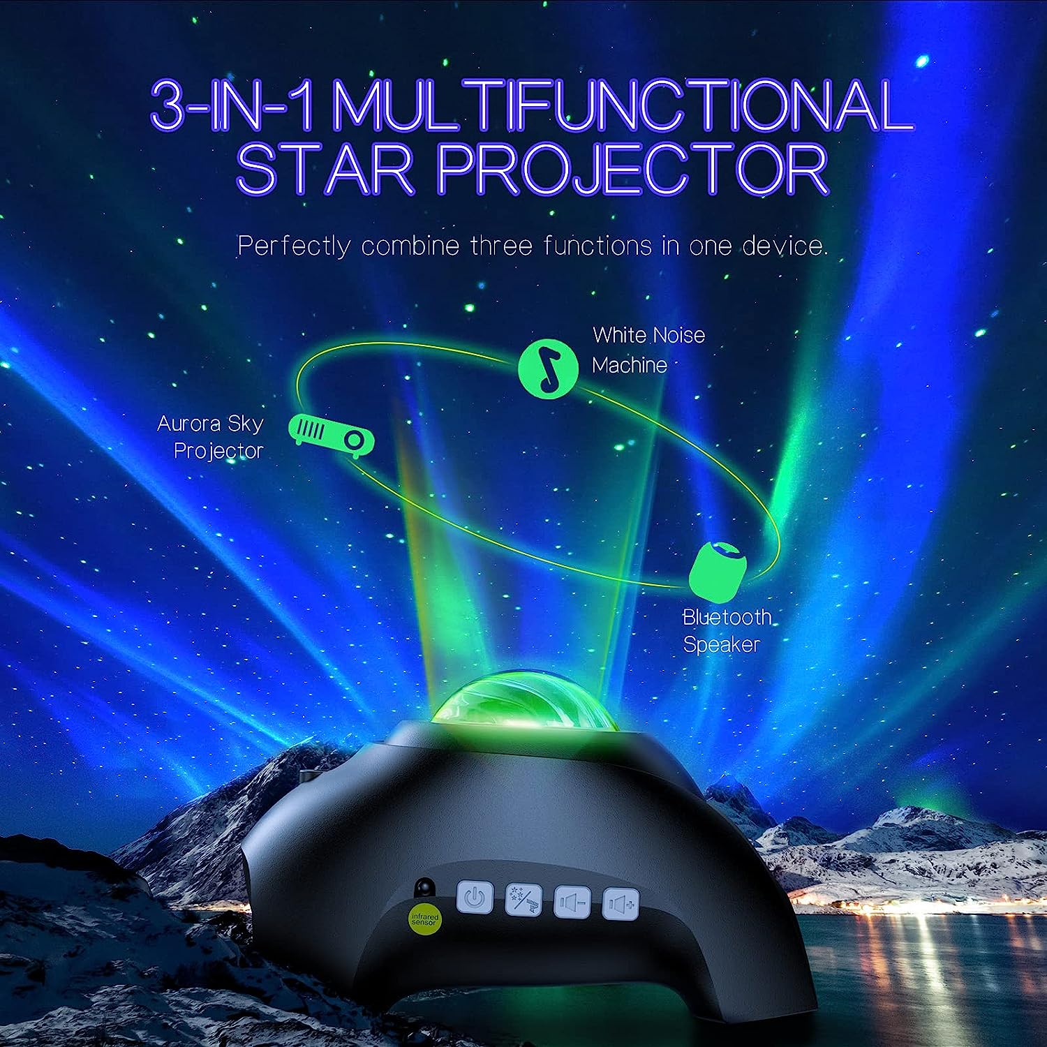 Aurora Northern Lights Projector - Image 3