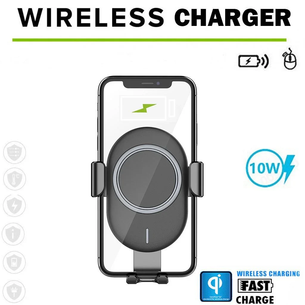 Auto Clamping Wireless Car Charger - Image 2