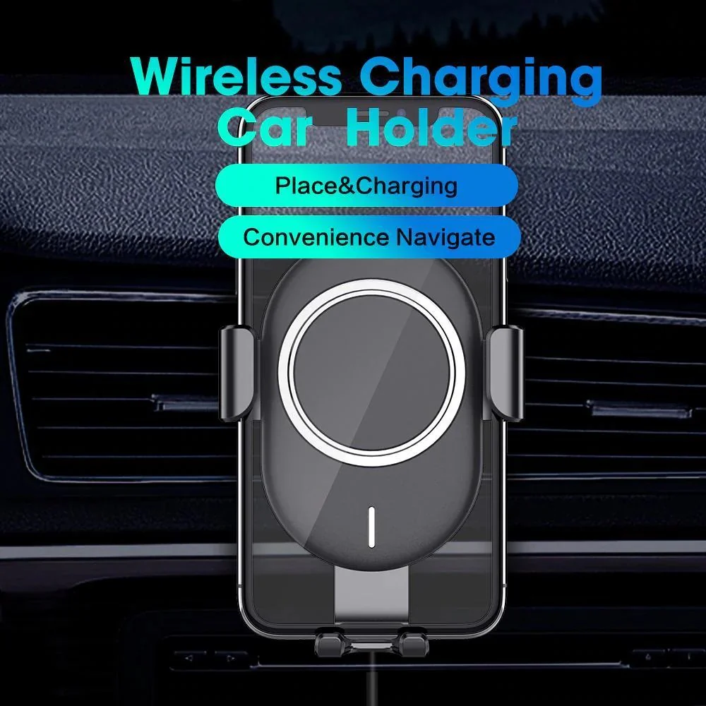 Auto Clamping Wireless Car Charger - Image 7