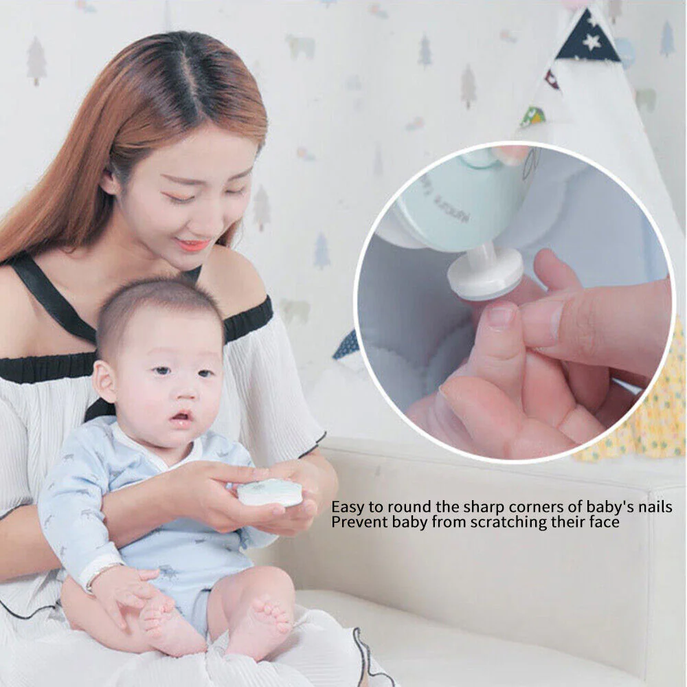 Baby Nail Trimmer with 6 Grinding Heads - Image 3