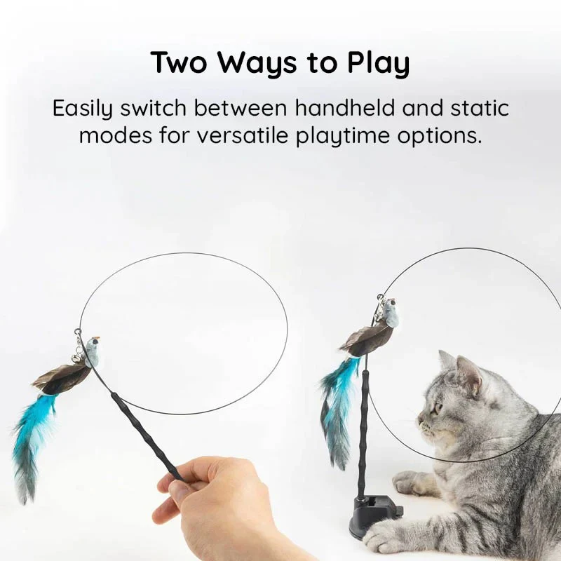 Bird Simulation Toy Set for Cats - Image 10