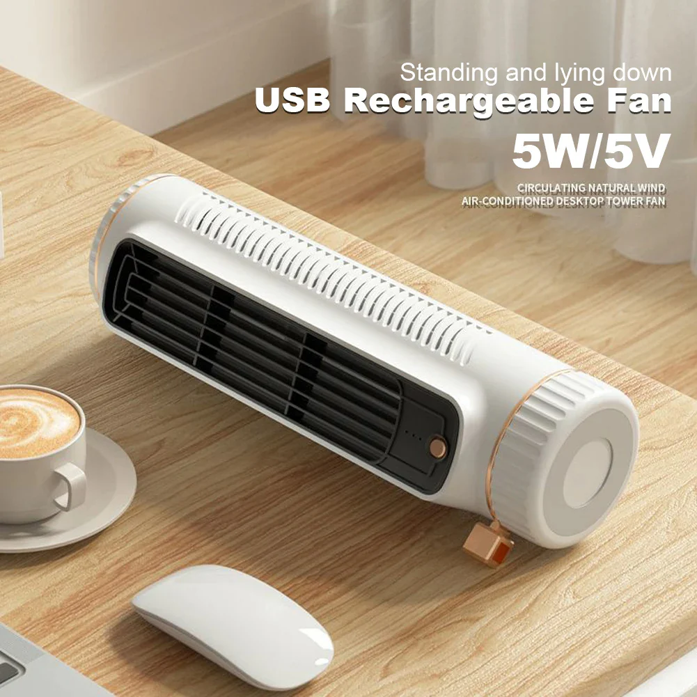 Bladeless Portable Air Conditioner Tower Fan - Image 3