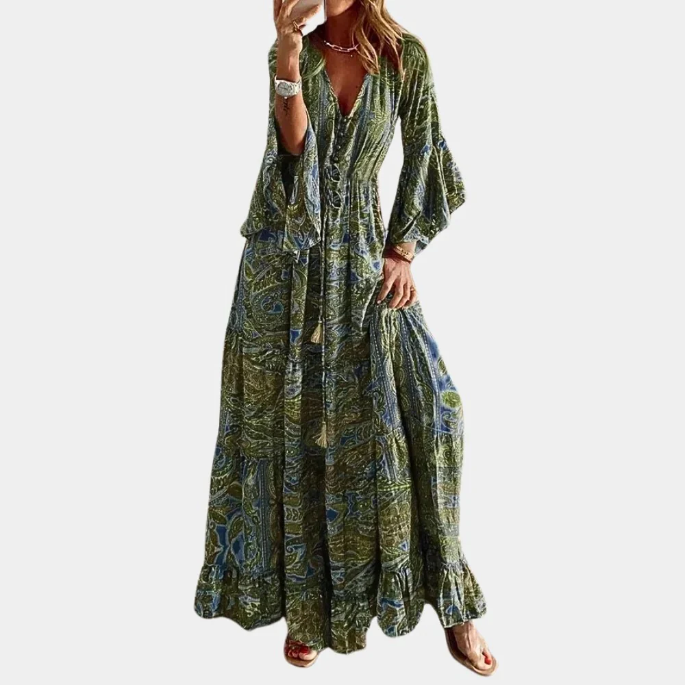 Bohemian Long Dress for Women - Image 3