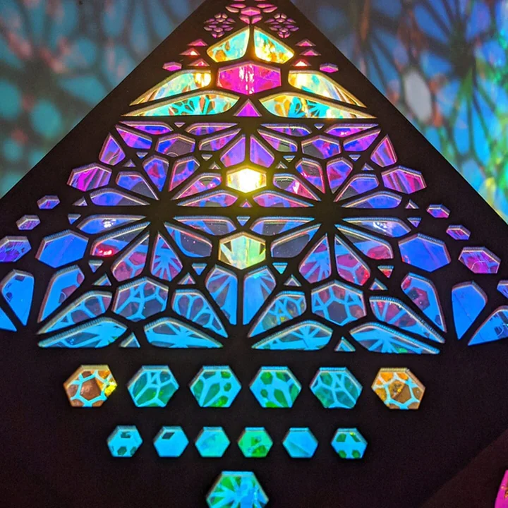 Bohemian Projection Lamp Colorful Night Light - Image 4