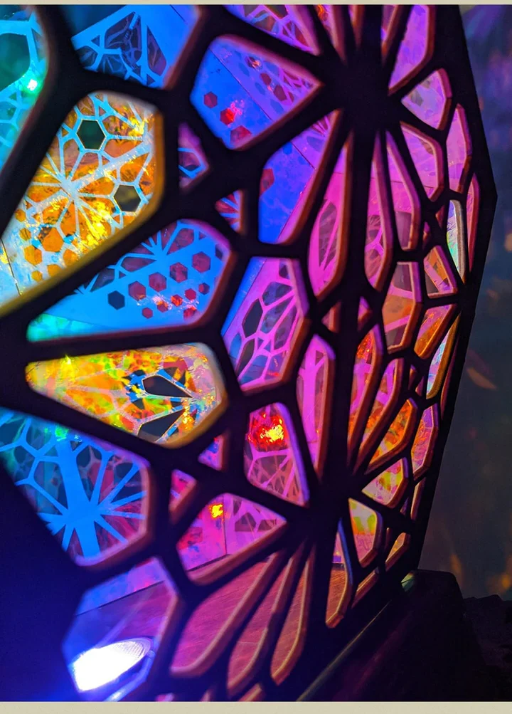 Bohemian Projection Lamp Colorful Night Light - Image 5
