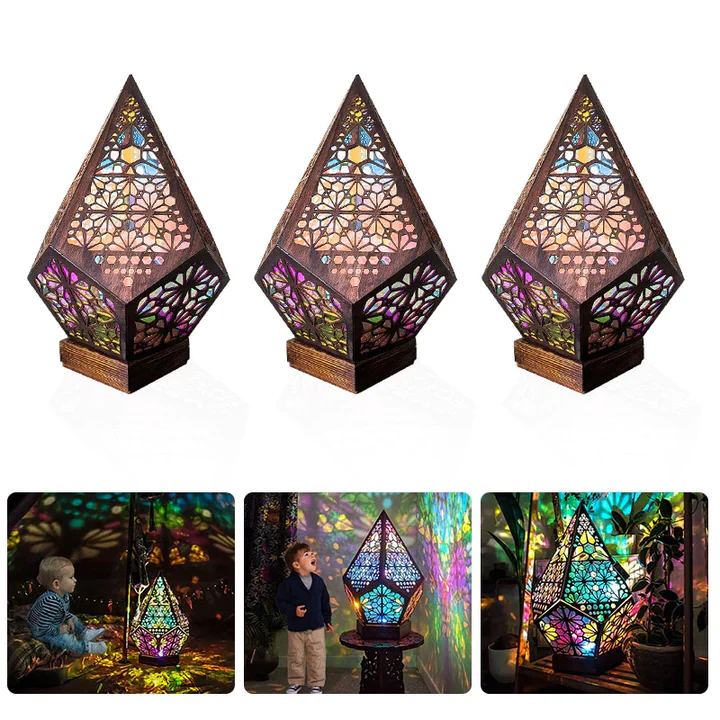 Bohemian Projection Lamp Colorful Night Light - Image 8