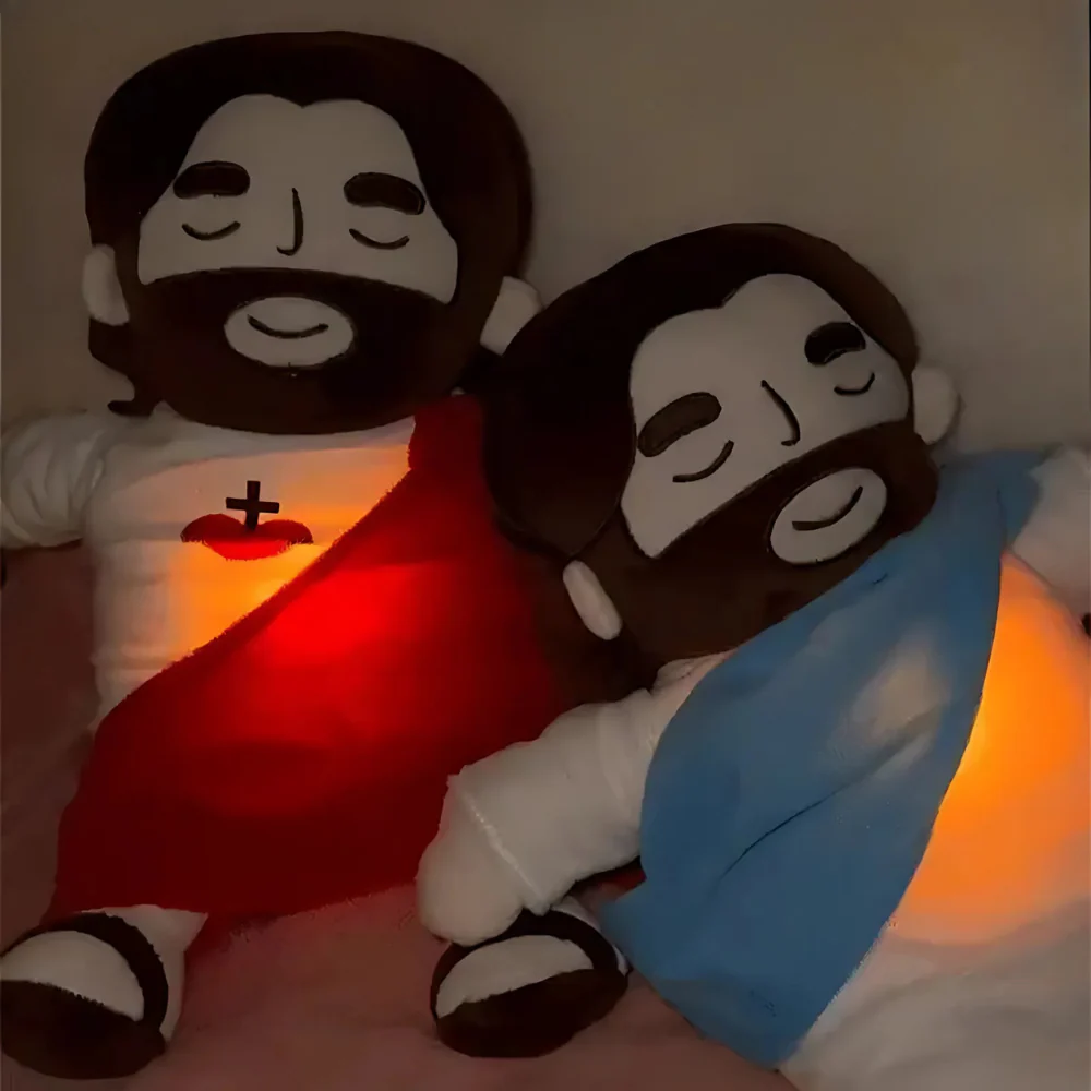 Breathing Jesus Soothing Plushie for Sleep Aid - Image 3