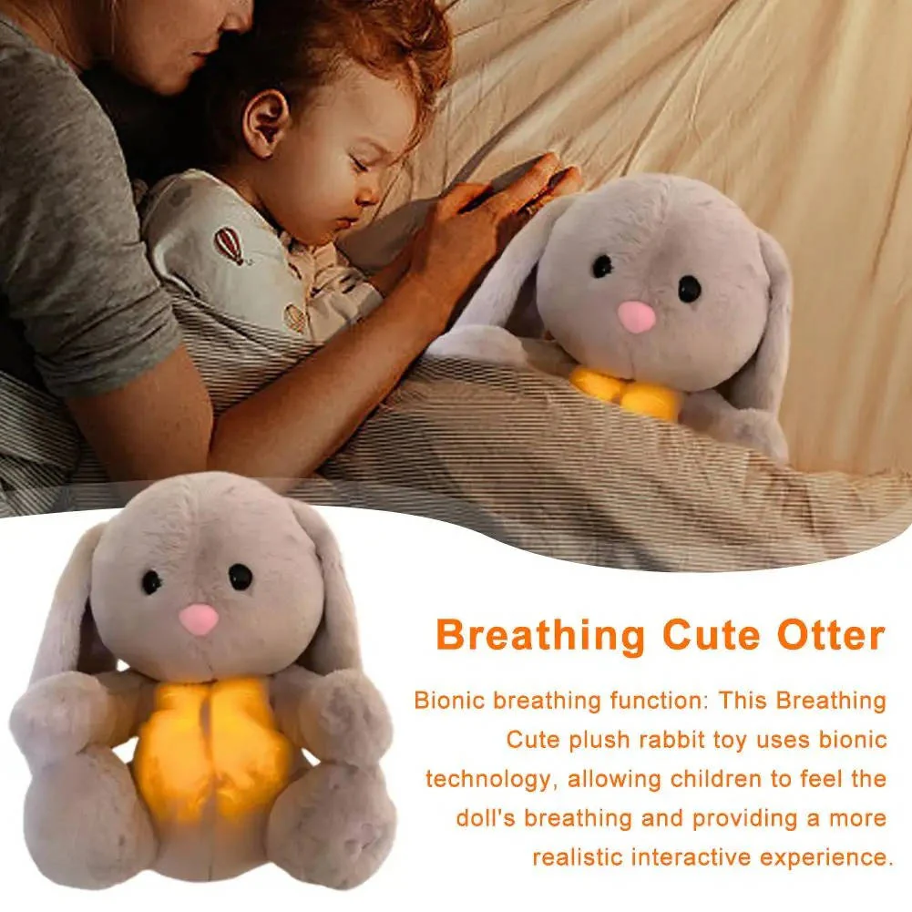 Breathing Stuffed Animal Bunny - Image 3