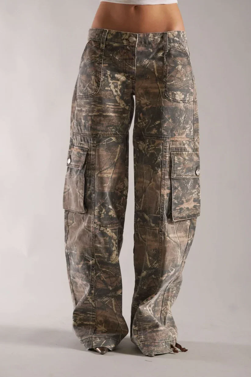Camo Cargo Pants - Image 2