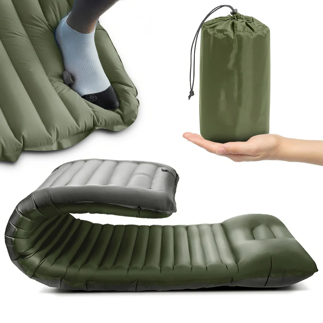 Camping Inflatable & Portable Mattress - Image 3
