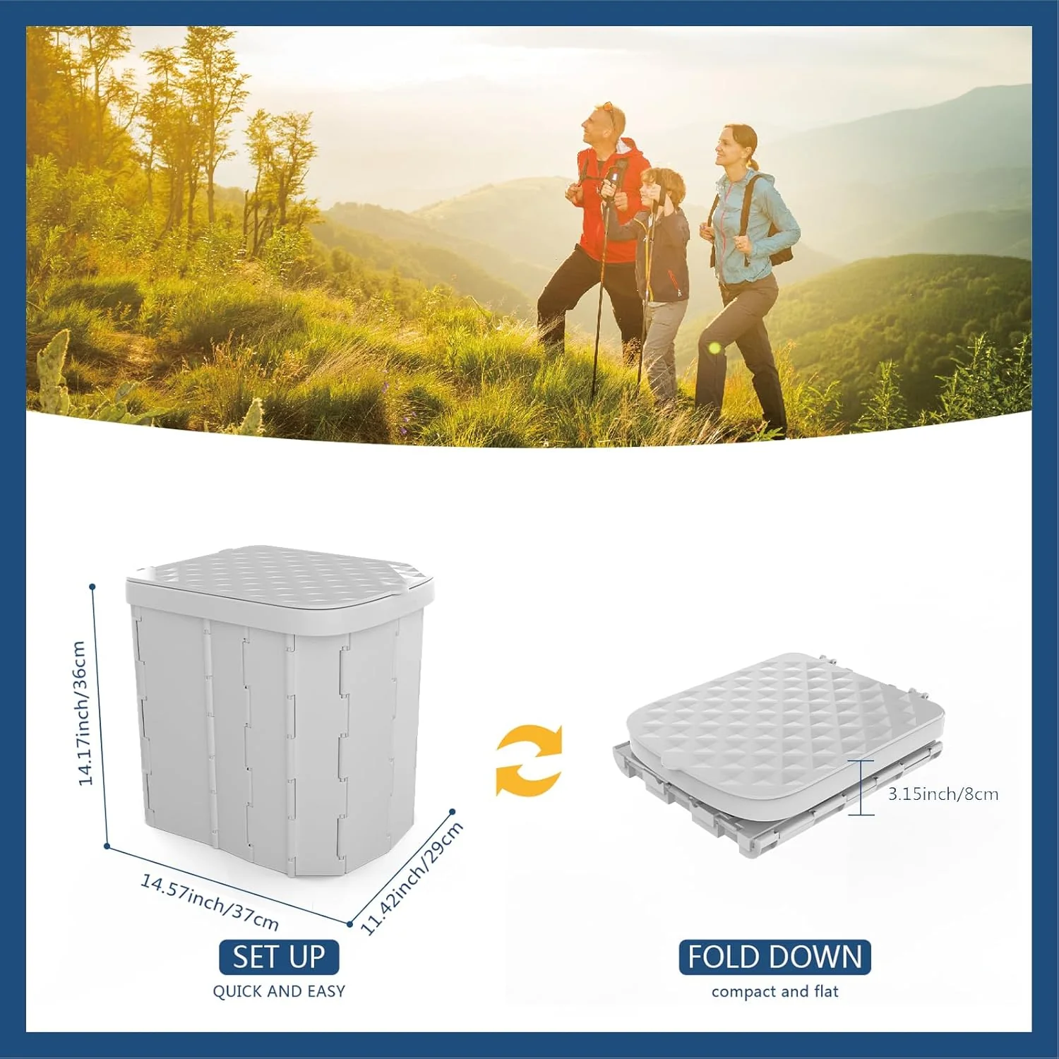 Camping Portable Toilet - Image 6