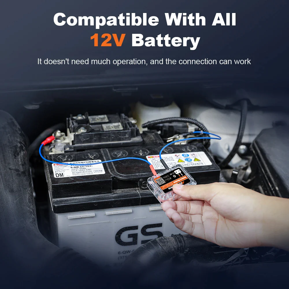Car Battery Tester with Bluetooth Monitoring - Image 3