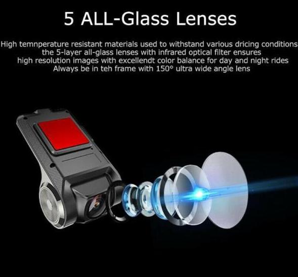 Car Camera Front and Rear Dual Car Dash Cam Surveillance | - Image 6