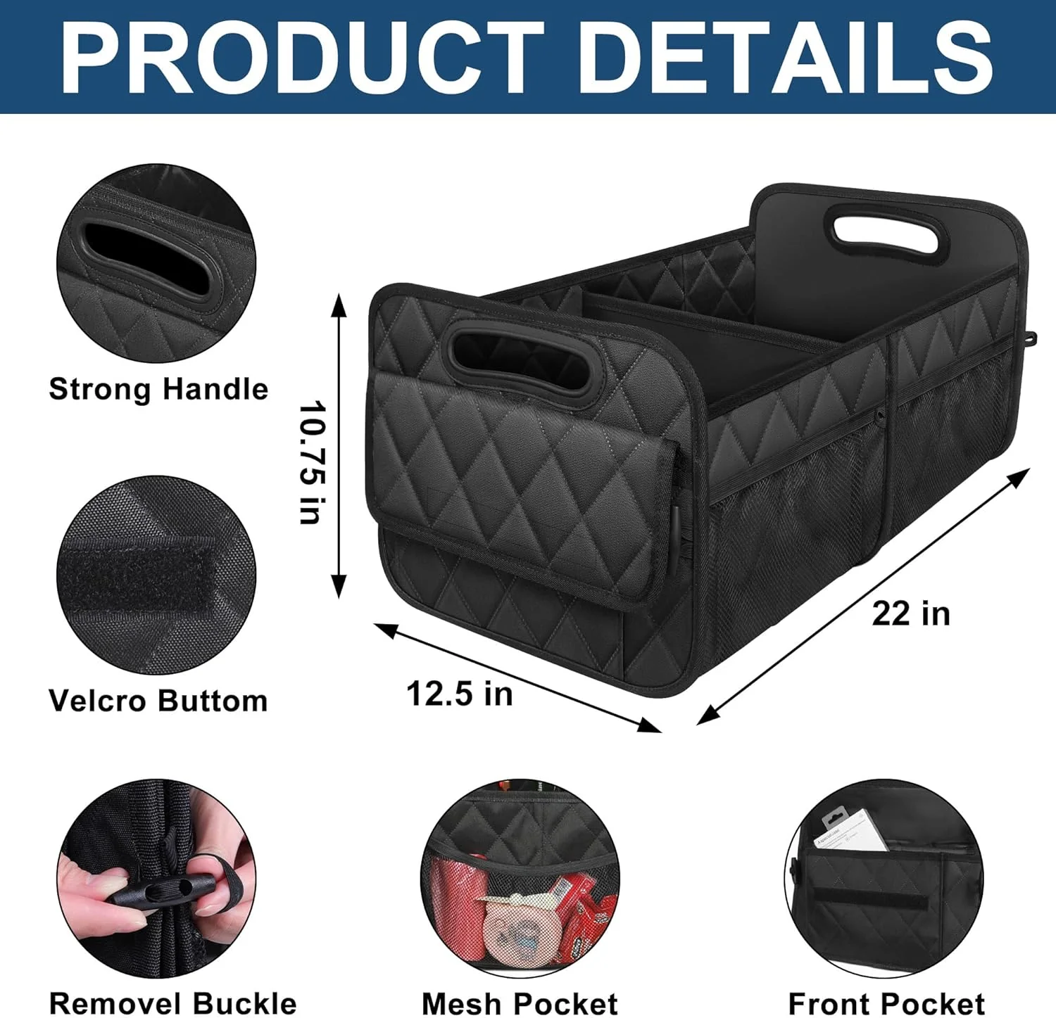 Car Trunk Storage Organizer - Image 2