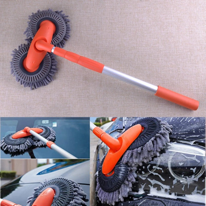 Car Wash Brush with Rotating Head - Image 6