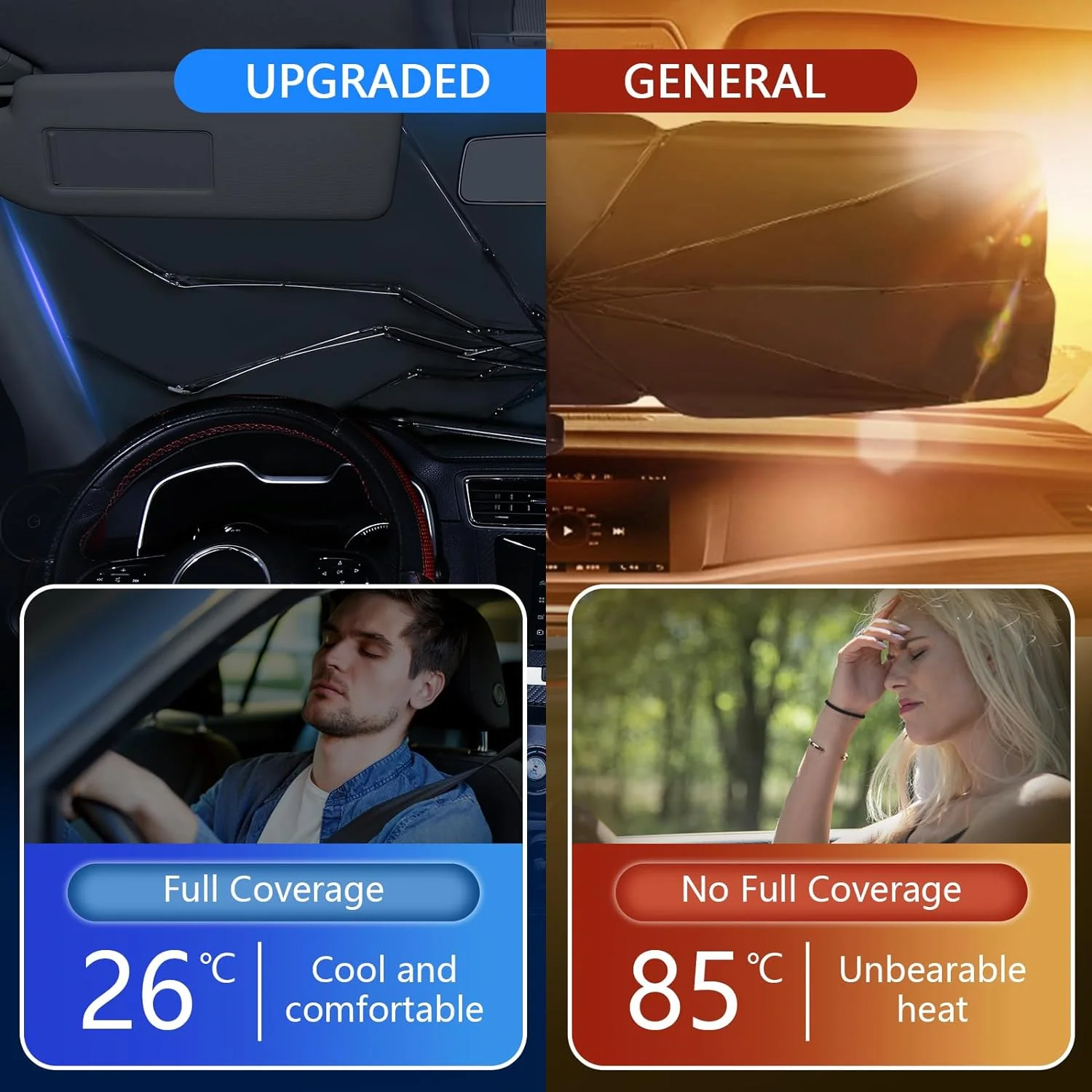Car Windshield Sun Shade - Image 8