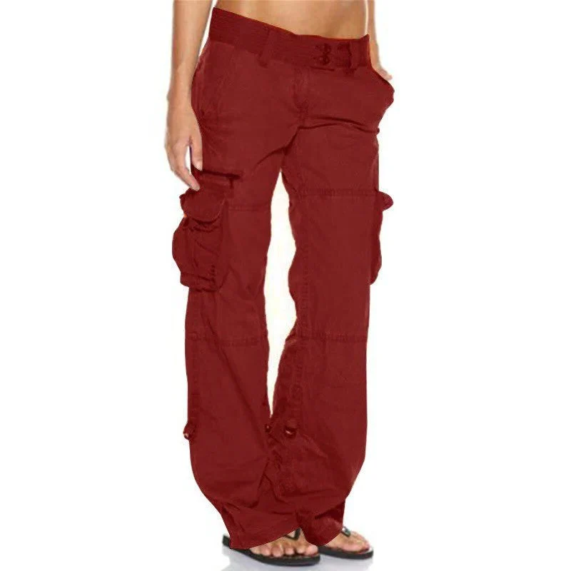 Cargo Pants With Pockets For Women - Image 4