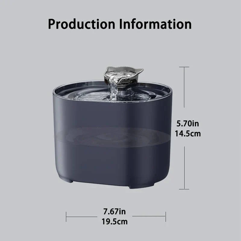 Cat Water Fountain - Image 12