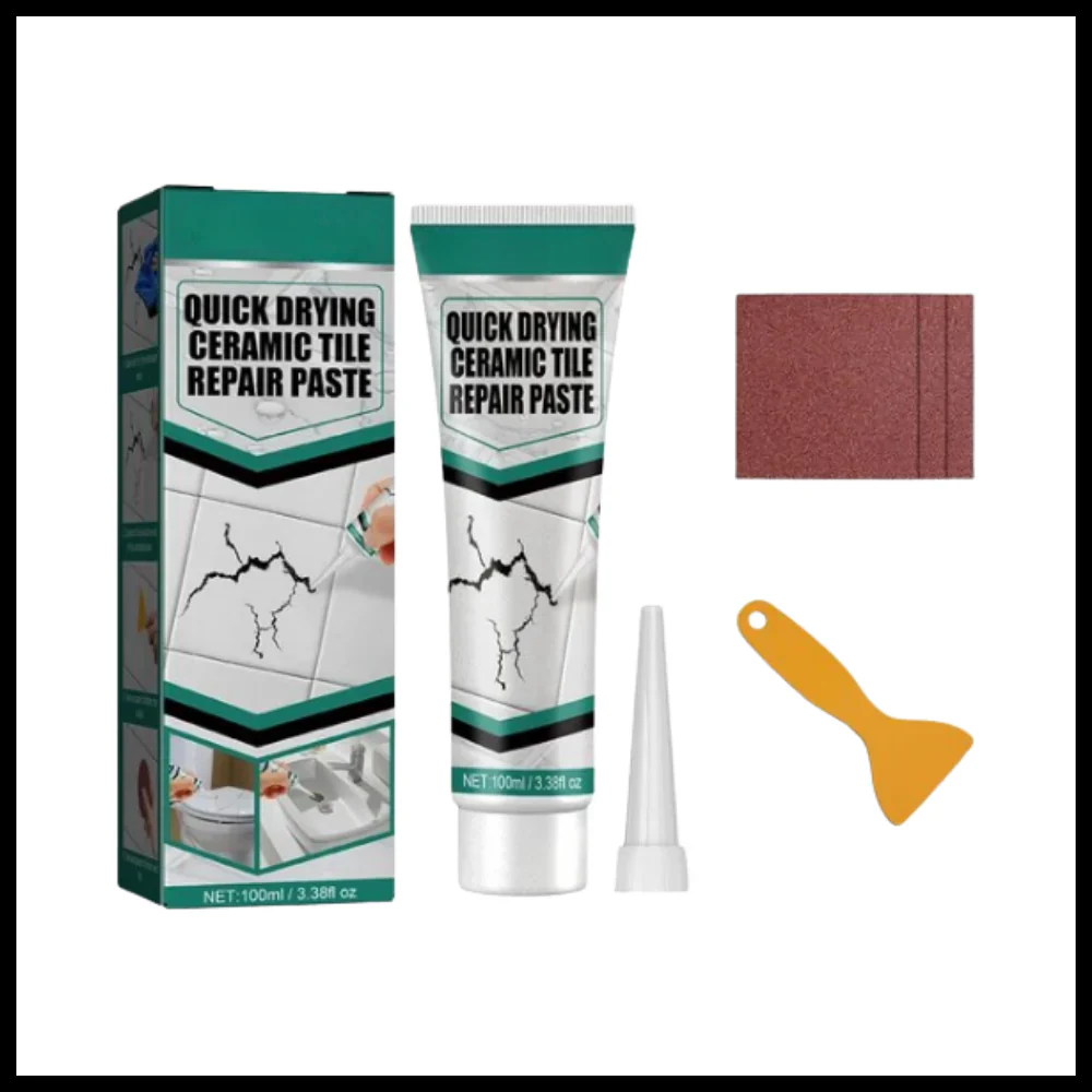 Ceramic Tile Repair Paste Kit for Cracks Chips and Surface Repair - Image 6