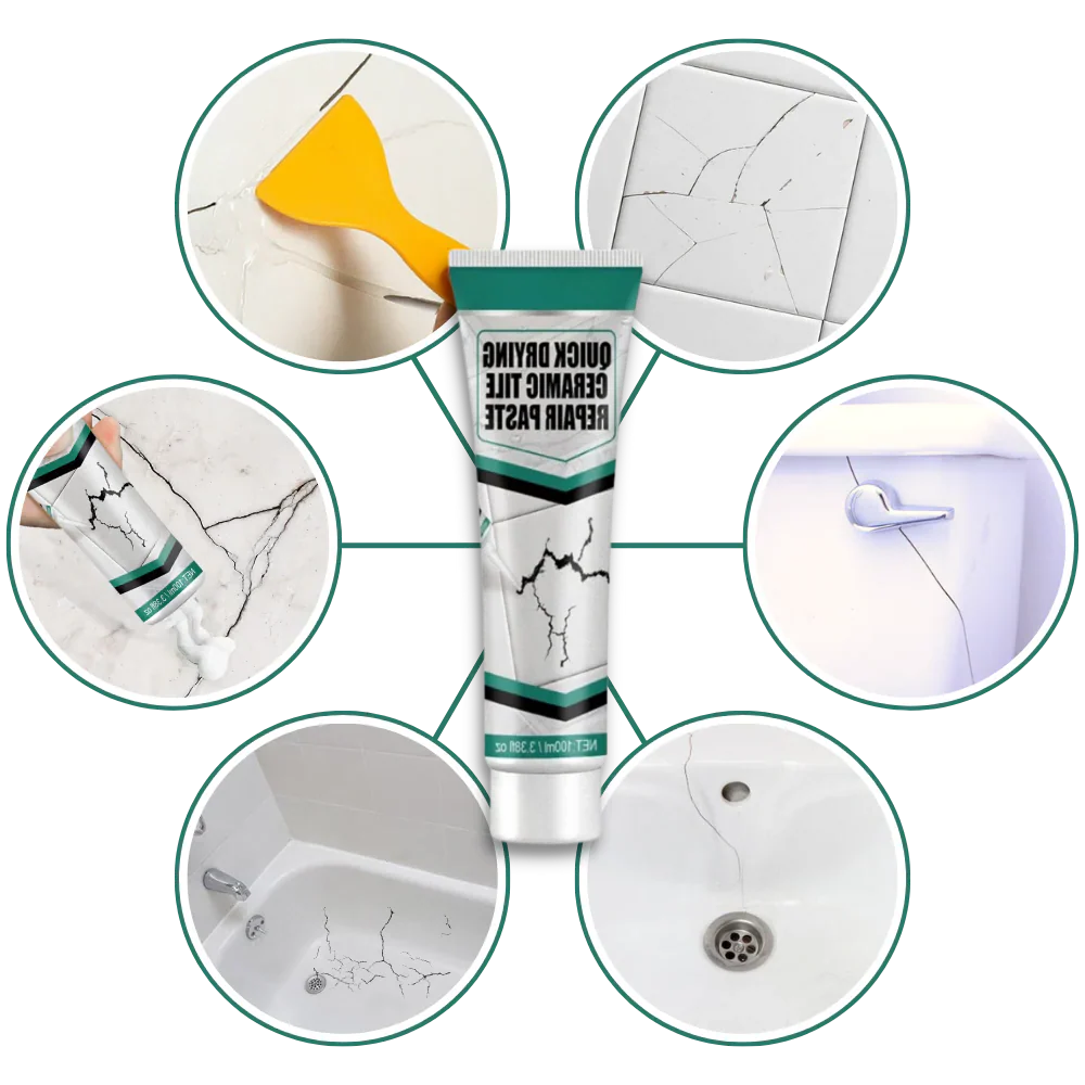 Ceramic Tile Repair Paste Kit for Cracks Chips and Surface Repair - Image 9