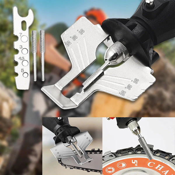 Chainsaw Sharpener with Integrated Sharpener - Image 2