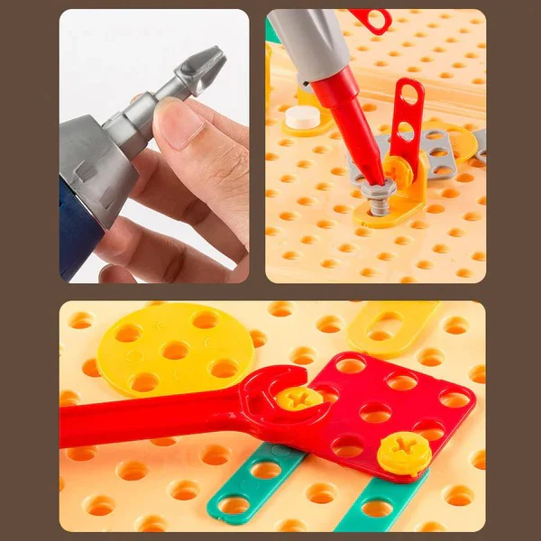Children Electric Drill Puzzle Toolbox - Image 4
