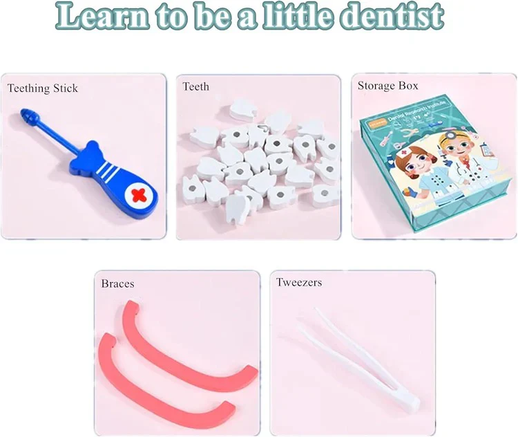 Children’s Dentist Role-Play Kit - Image 7