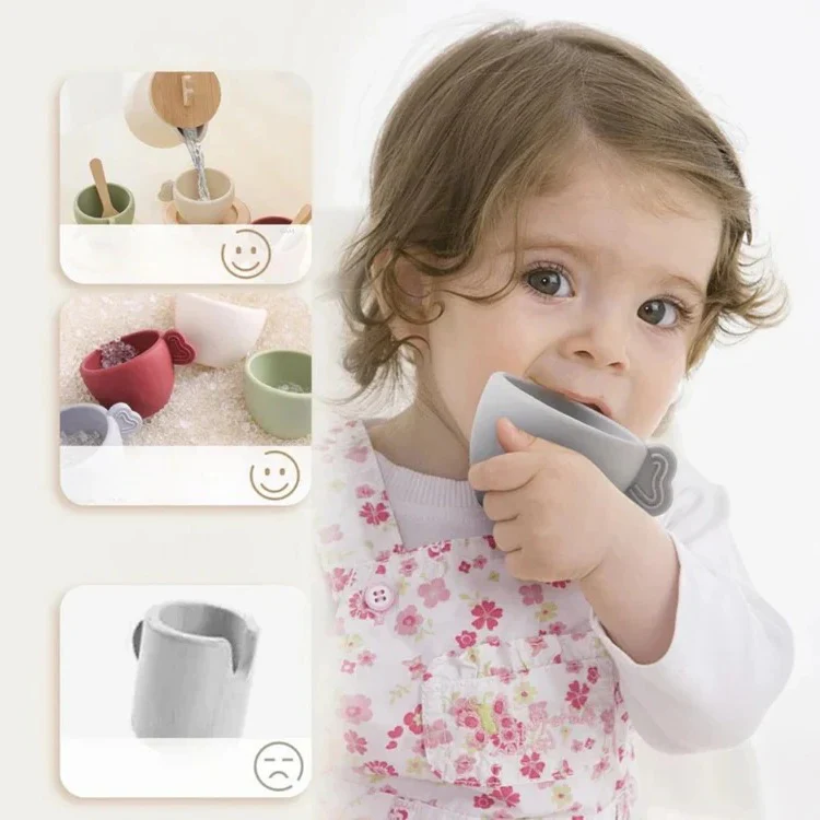 Children’s Pretend Afternoon Tea Set With Tray - Image 2