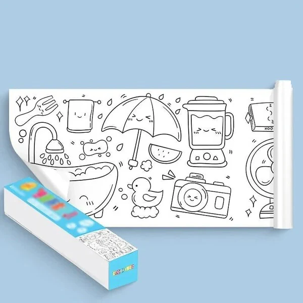 Children's Drawing Roll - Image 3