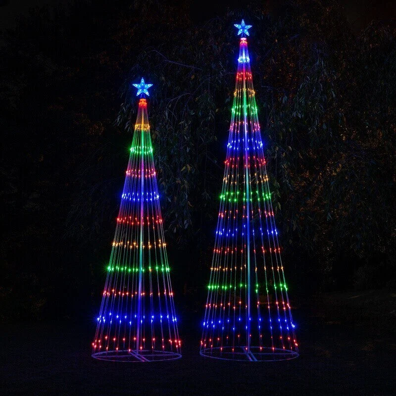 Christmas – Multicolor Led Animated Outdoor Christmas Tree Lightshow - Image 4