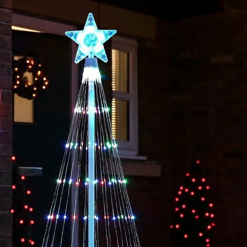 Christmas – Multicolor Led Animated Outdoor Christmas Tree Lightshow - Image 5
