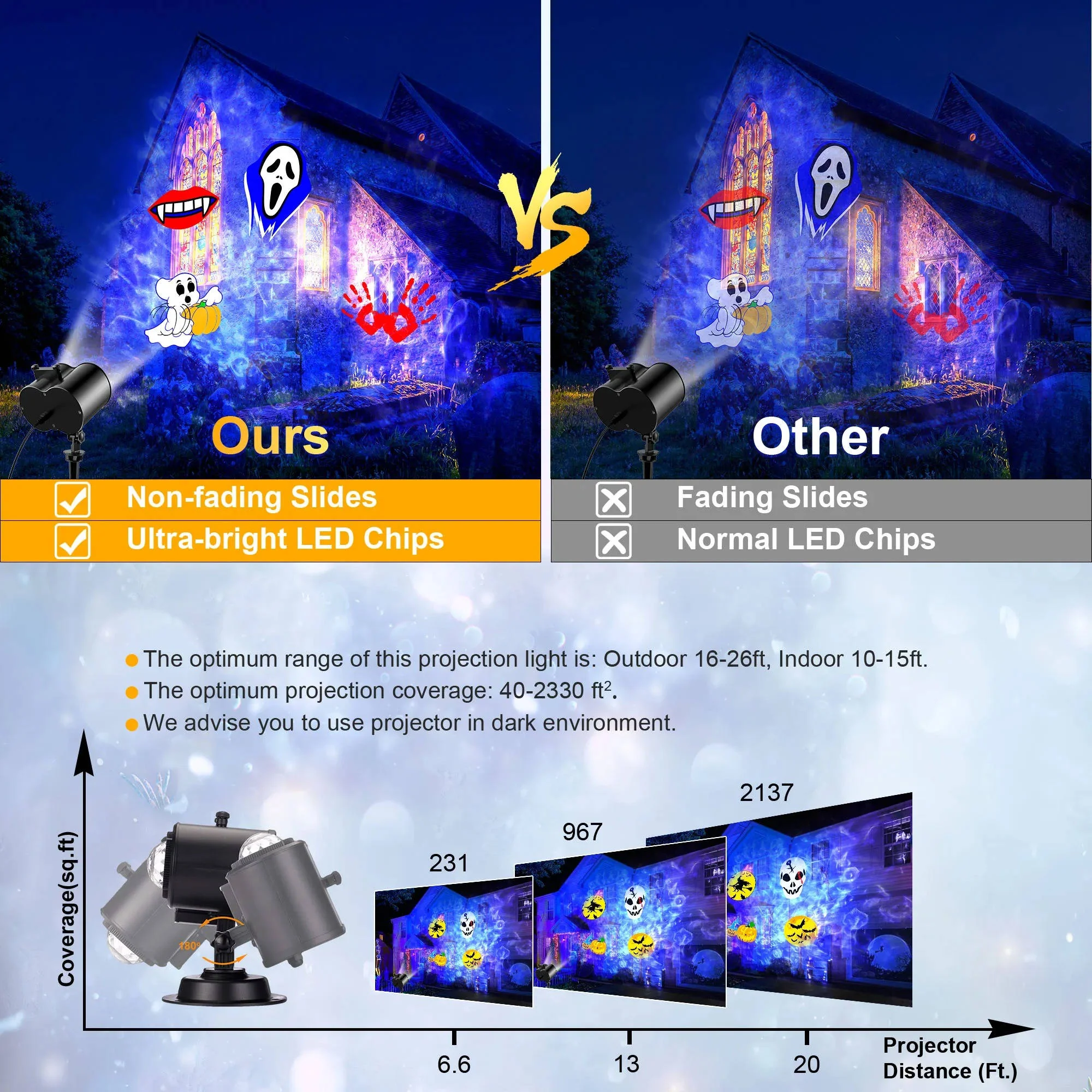 Christmas Projector Lights Outdoor Decoration - Image 5