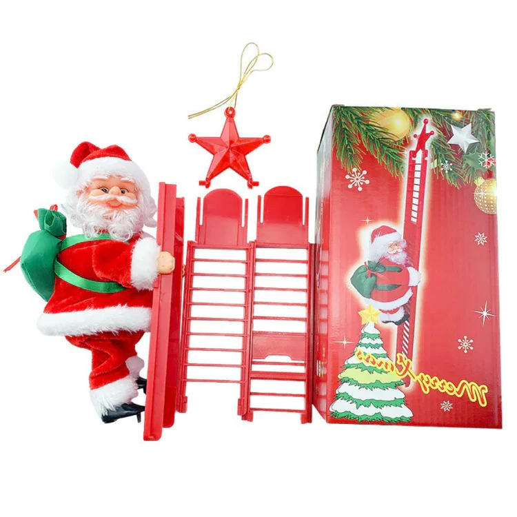 Climbing Santa Holiday Display Toy - Image 13