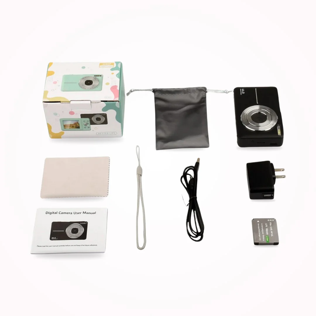 Compact Digital Camera with Retro Design - Image 5