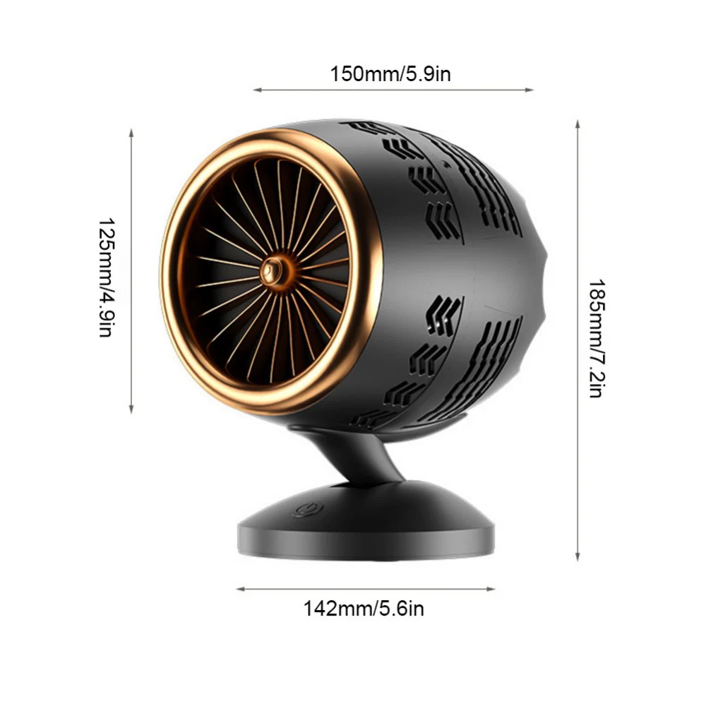Compact Portable Range Hood Cooker Exhaust Fan - Image 6