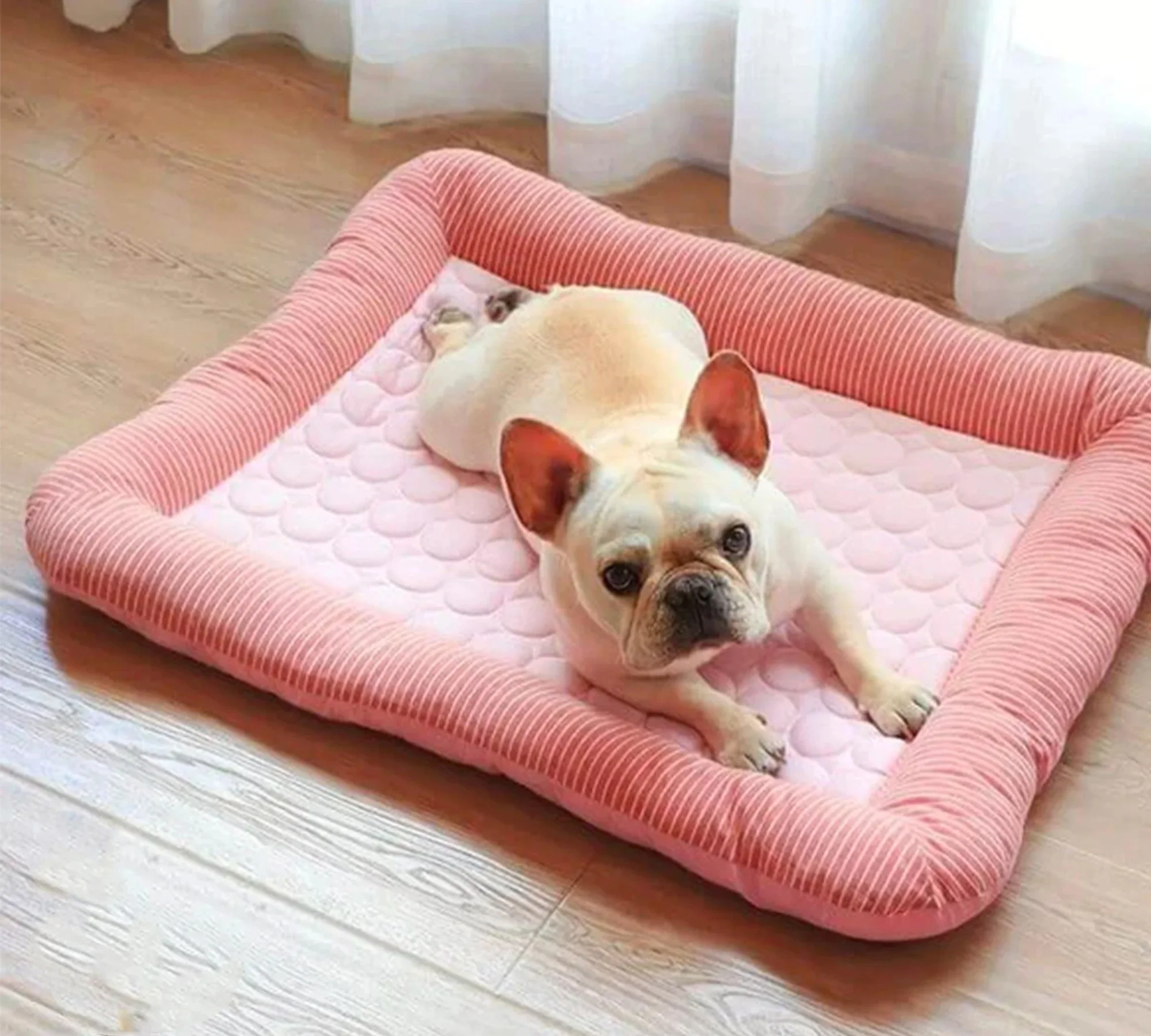 Cooling Dog Bed with Ice Silk Material - Image 4