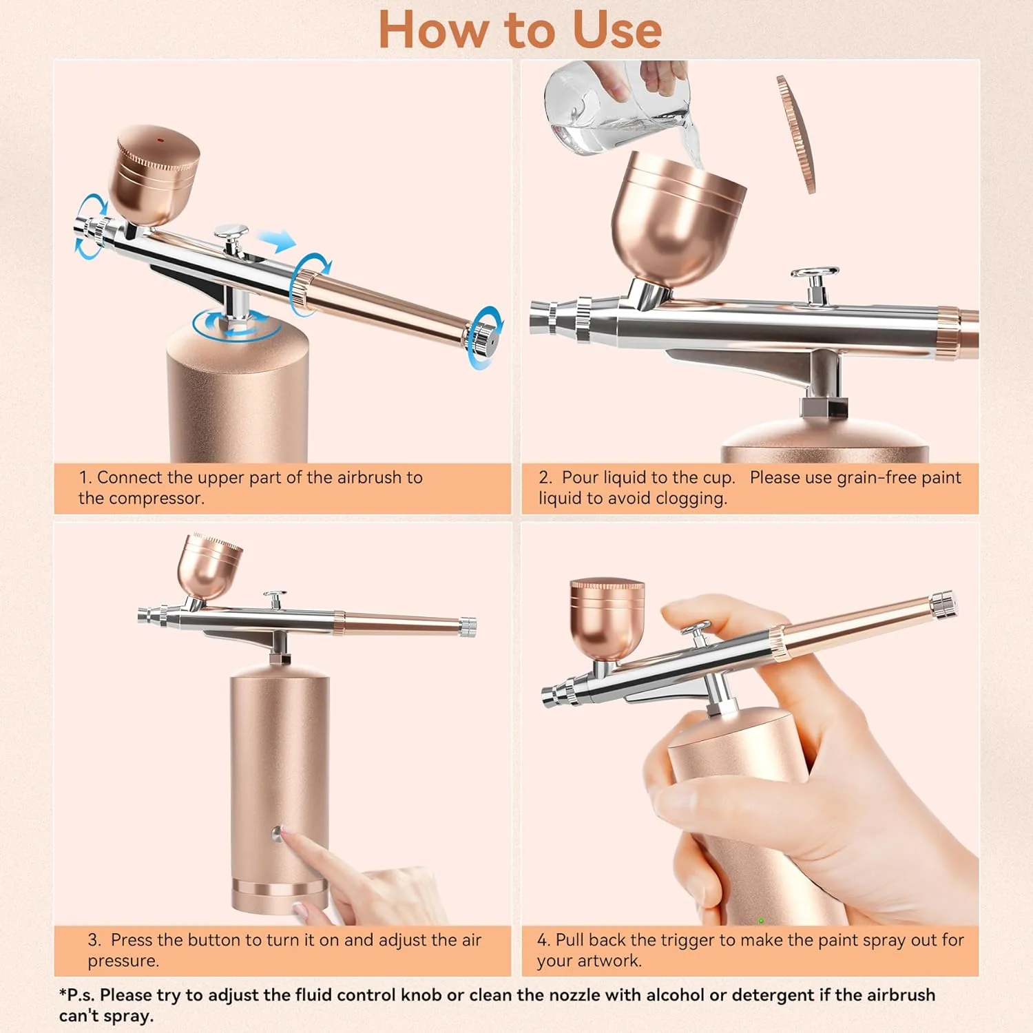 Cordless Airbrush Kit - Image 5