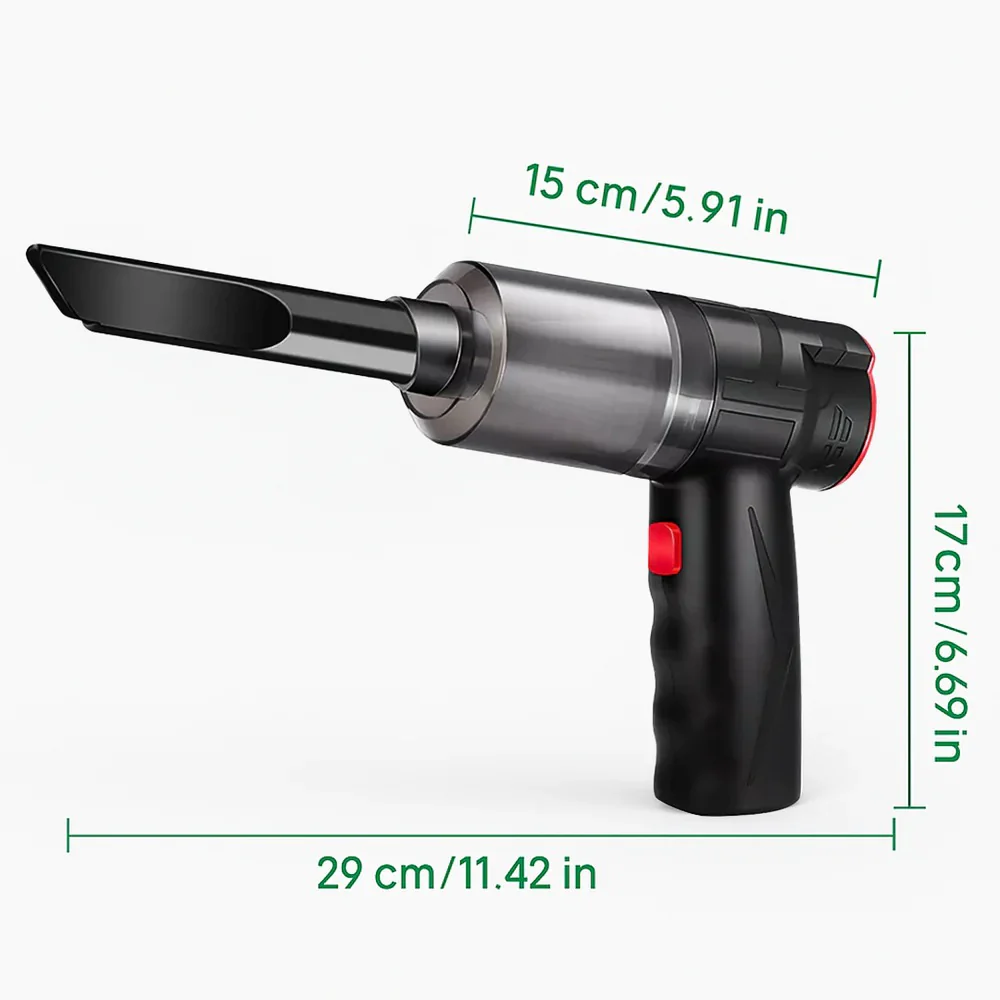 Cordless Car Vacuum Cleaner – 95000Pa Suction, Lightweight & Powerful Handheld - Image 10