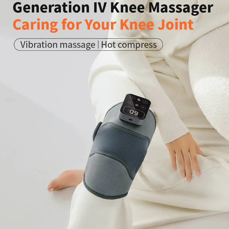 Cordless Knee Massager With Heat Vibration For Pain Relief - Image 2