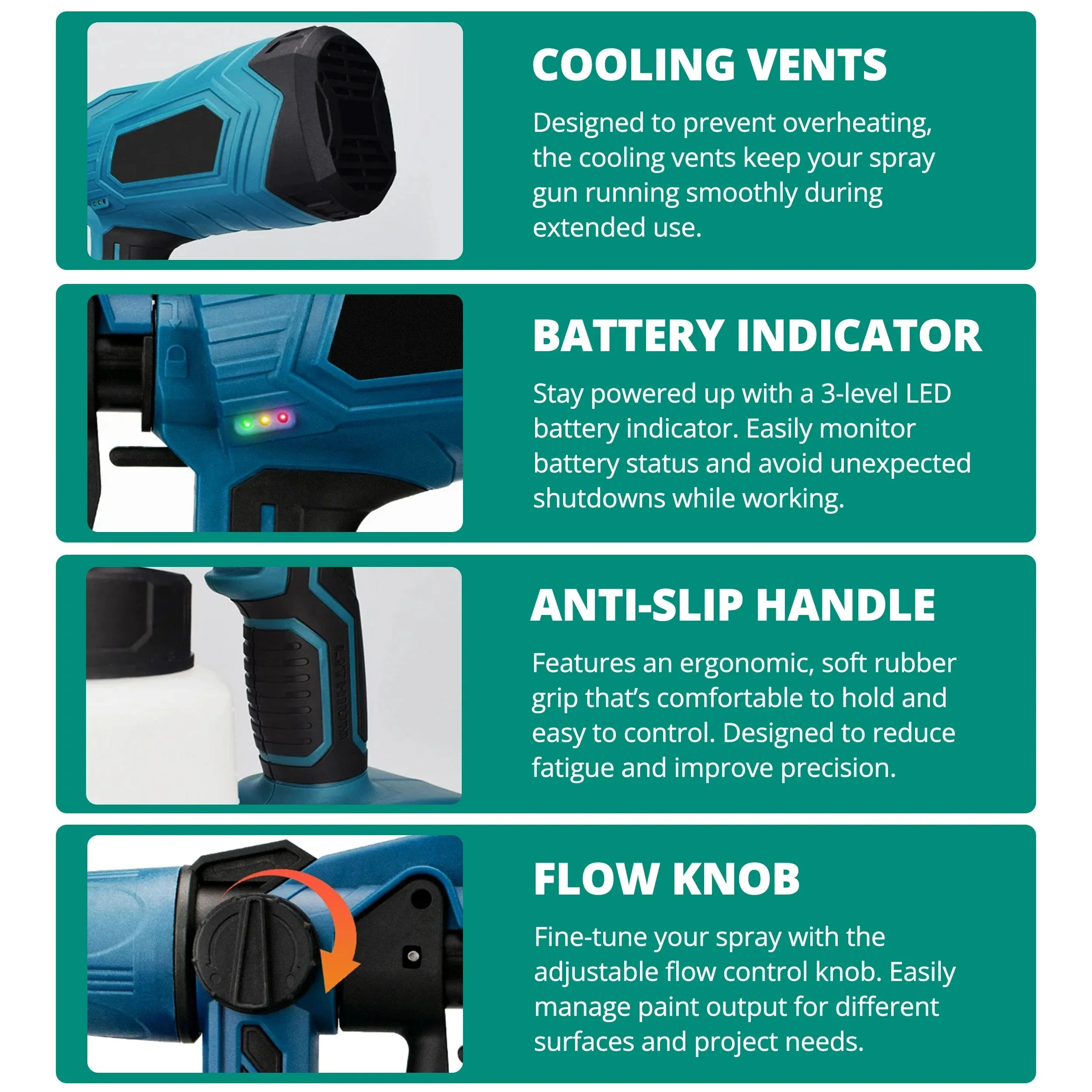 Cordless Paint Sprayer - Image 8